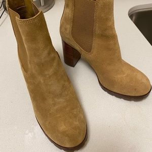 Tory Burch suede booties